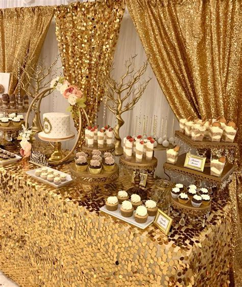 gold party supplies